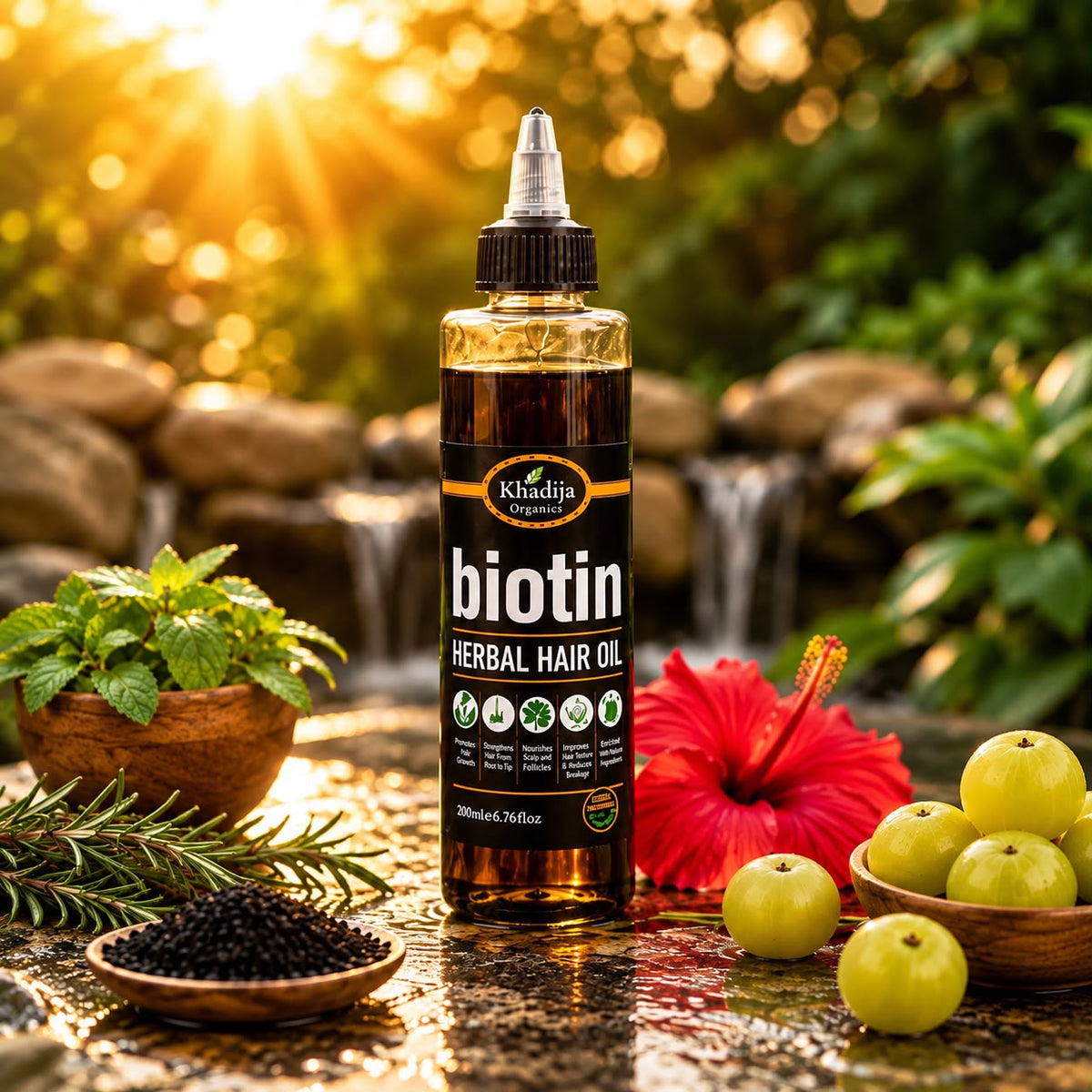 Biotin Hairoil (7+ Oils & 20+ Herbs)